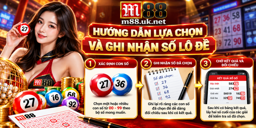 Hướng dẫn lựa chọn và ghi nhận số Lô Đề