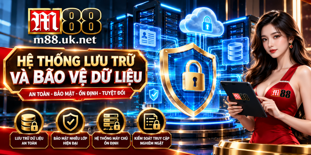 Hệ thống lưu trữ và bảo vệ dữ liệu thành viên M88