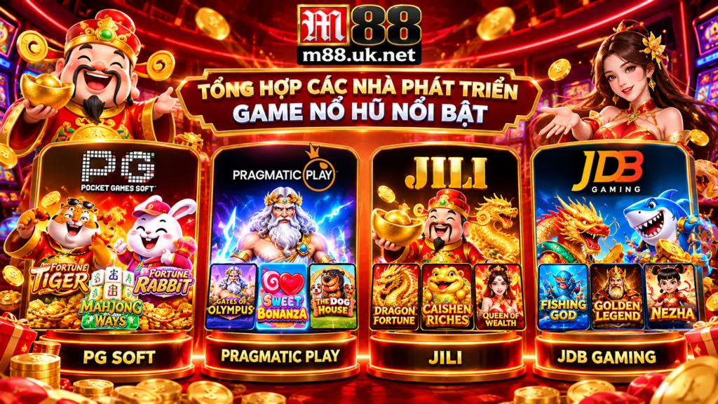 Tổng hợp các nhà phát triển game nổ hũ