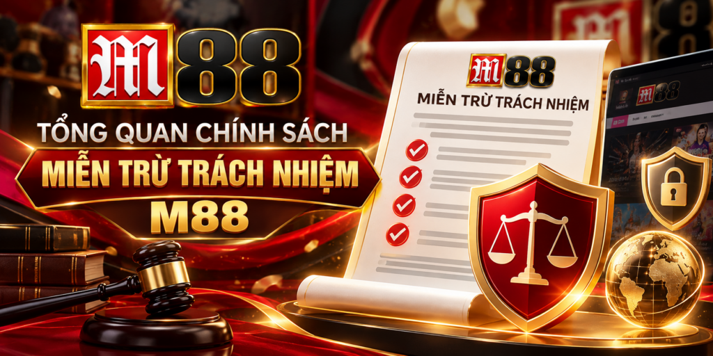 Tổng quan chính sách Miễn Trừ Trách Nhiệm M88
